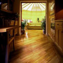W599E Washed Teak with W701E Black Walnut Stripping