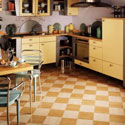 W684E Maple Stripwood and W682E White Maple Stripwood, laid as chequerboard