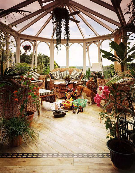 conservatory flooring ideas