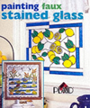 Painting Faux Stained Glass