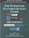 Click here for larger photo of The Furniture Factory Outlet Guide (2002 Edition)