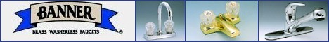 Banner® Brass Faucets