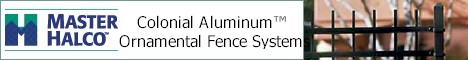 Colonial Aluminum™ Ornamental Fence