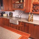 Click here for larger photo and more infomation about Silestone® quartz surface in the kitchen